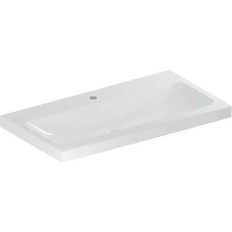 Geberit iCon Light lavabo, 90 cm x 48 cm, avec trou pour (1/3)
