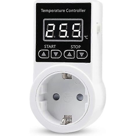 prise thermostatique avec capteur, prise de contrôle de température numérique, interrupteur de température étanche