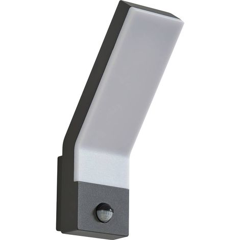 Wandleuchte außen "Korvik" aus Aluminium mit Bewegungsmelder von Lindby (1/5)