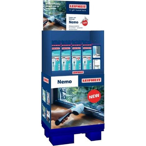Display Touch Leifheit Lavavetri aspirante Nemo a batteria ricaricabile EXPO 21