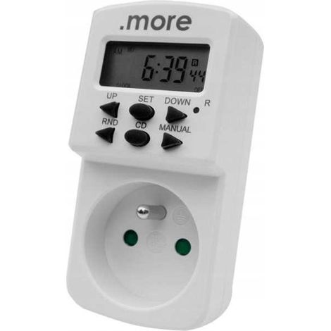Minuteur LCD 7 jours 1800W EcoLight (1/4)