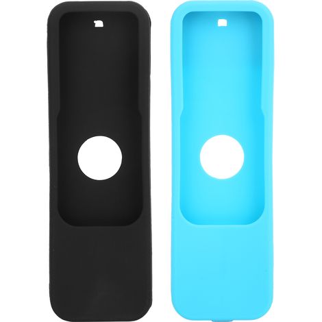 Housse de Protection - Silicone Antidérapante - Pour Télécommande TV 4K Siri 4e et 5e Génération - 2 Pièces (1/5)