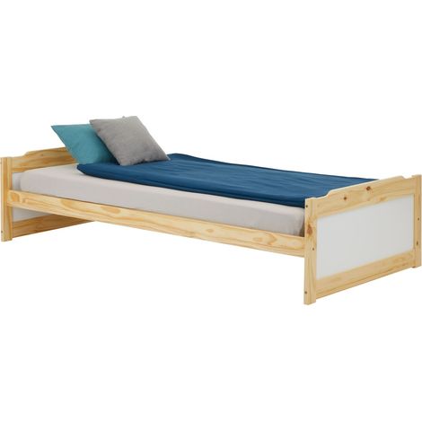 Lit simple FRITZ Naturel 90x200 cm (1/4)
