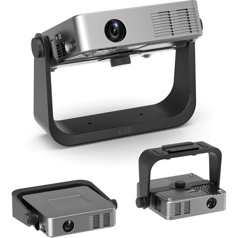 Support de Projecteur de Bureau - Pied Projecteur Plafond avec 360° Ajustable - Support Universel pour Caméra Vidéo LED - Mini Support Mural pour Maison, Bureau, Ecole (1/5)