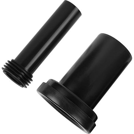Kit de raccordement Vidage WC,Accessoires pour réservoir de toilette,Tuyau d\'égout + tuyau de rinçage - 18.5cm (1/5)