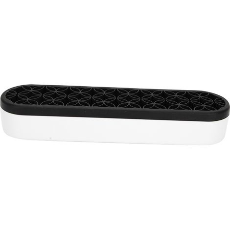 Boîte de Rangement pour Outils de Coiffure - Porte-ciseaux, Brosses à Teinture, Organisateur Noir (1/5)