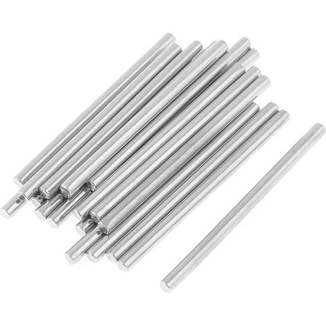 20 pièces argent modèle industriel 50 x 3 mm métal (1b2113f40dd14c5b12627b6879e5dbbe)