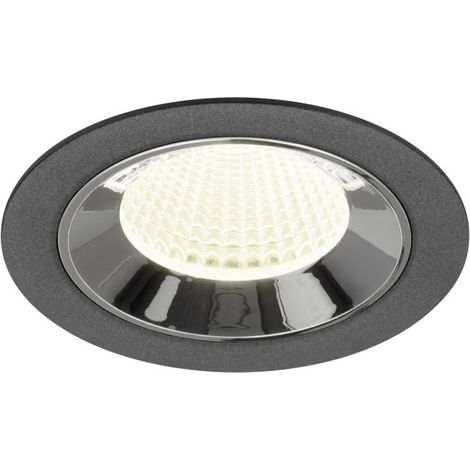 Spot encastré Numinos M noir/chrome 4000K - 40 deg - 1009636