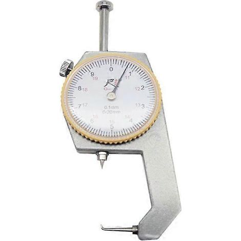 Jauge d'épaisseur portable - Mesure d'épaisseur du papier de 0 à 20 mm - CHIXI (1/2)