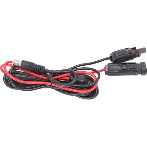 Adaptateur de connecteur pour panneau solaire femelle-mâle, 2 conducteurs, cuivre 7,9 mm², PVC 16 AWG, rallonge électrique 8 V CC