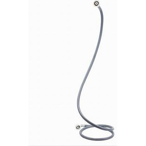 TRADE SHOP - Tubo Scarico Carico Per Lavatrice Lavastoviglie Con Curva Raccordo Pipa 3mt 59052 -