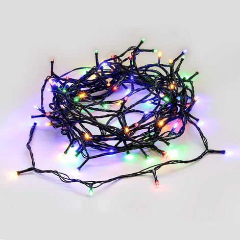 Guirlande lumineuse féérique 240 LED multicolores (1/4)
