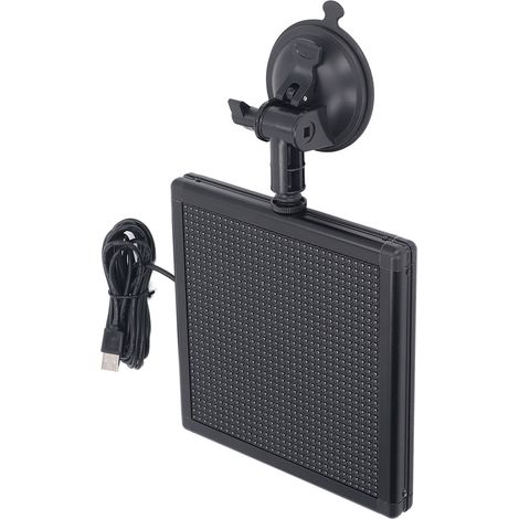 LED-Panel für Autos, 185 x 185 x 22 mm, Auflösung 32 x 32, WLAN-programmierbar, App-gesteuerte automatische Lichtanzeige (1/5)