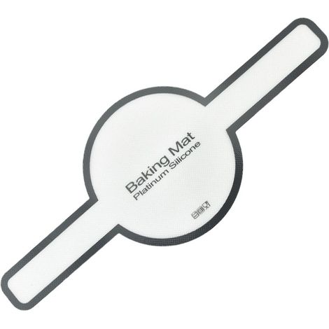 Tapis de cuisson en silicone pour pain et four, outils de cuisson, transfert de pâte, tapis de cuisson en silicone platine, tapis pour cocotte en fonte. (1/5)