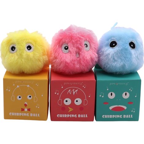 Bolas Interactivas - Con Hierba Gatera Y Sonidos De Animales - Para Gatitos Y Gatos Adultos - 3 Unidades (1/5)