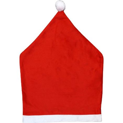 Housse de Chaise Noël Lot de 6 pour Décoration de Dîner Party (1/5)