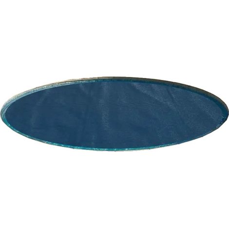 Solar-Poolabdeckung, UV-beständiges Material, senkt Heizkosten, Schwarz (1/2)