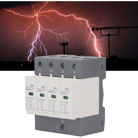 Parafoudre CHLT-D40 385 V CA 20 kA-40 kA/4P (1/5)