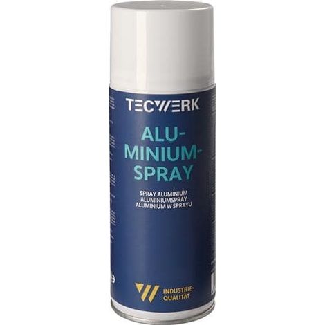 TECWERK Aluminiumspray b.+300GradC (kurzzeitig) mattsilber 400ml Spraydose TECWERK (1/2)