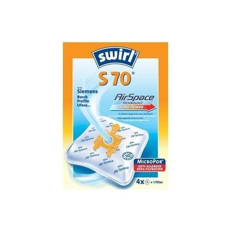 Accessorio aspirapolvere Swirl S 70 MP Plus bianco 23x16 cm