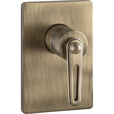 BEBÉ Mitigeur monocommande de douche à encastrer, 1 sortie, bronze