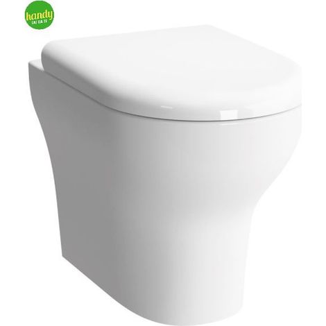 Vaso wc filo muro a pavimento 52 cm zentrum bianco vitra 5788l003-0075 (1/9)