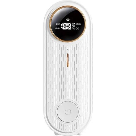 Diffuseur d'huiles essentielles intelligent avec humidificateur et contrôle par application pour parfumer la chambre, les toilettes et toute la maison. Désodorisant et assainissant d'air. (1/5)