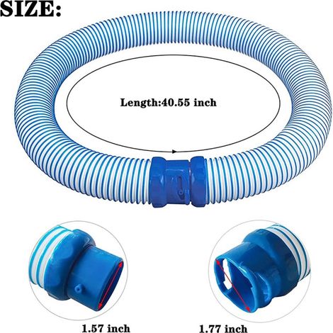 Zodiac R0527700 Poolreinigungsschlauch, meistverkaufter Ersatzschlauch für MX8 und MX6 (1/4)