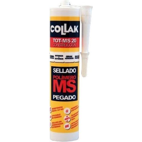 COLLAK 46003 Sigillante adesivo polimerico TOTMS20 grigio 280ml