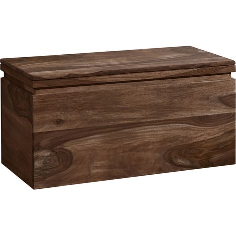 Coffre 80x40 Palissandre teinté Smoked cherry TORONTO 116
