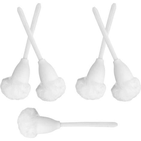 5 brosses WC, nylon/PP, blanc, pour cuvette et sous le rebord (1/5)
