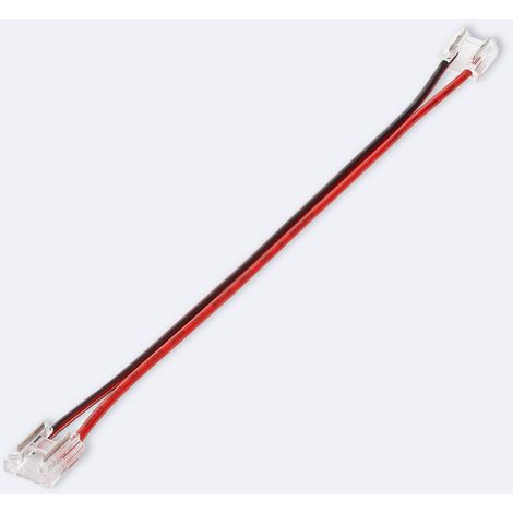 Connettore Hippo Doppio con Cavo per Strisce LED 24/48V DC SMD IP20 Larga 10mm 10 mm