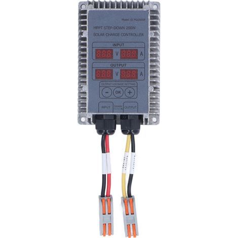 MPPT-Abwärtswandler-Solarladeregler 10-30V einstellbare Steuerung für 200W-Batterie (1/5)