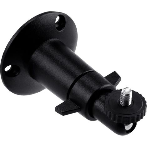 Support de Caméra Réglable Avec Filetage 1/4", Support Mural Pour Caméra EufyCam s3 Pro,Arlo, Blink, Caméra Ring, Support Mural au Plafond, Support de Caméra Pour Extérieur et Intérieur Noir (1/5)
