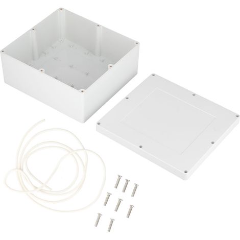 Boîte de jonction électrique étanche en ABS 300x280x140mm F50 - Boîtier de câblage pour projet électronique DIY (1/5)