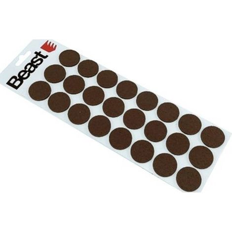 Jeu de Patins Feutre 24 Pcs - 28x3 mm - Protection et Glisse Silencieuse - Haute performance - Beast (1/5)