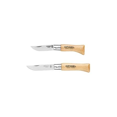 PORTACHIAVE COLTELLO OPINEL- - n°4 lama da cm.5 - 3 pezzi OPINEL
