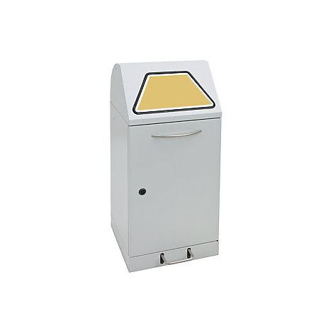 Stumpf Abfalltrennung Modul-Vario 60 lichtgrau Innenbehälter 60l + Trethebel - 625-060-1-2-735 (1/4)