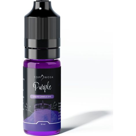 Tinte líquido para velas morado 10 ml