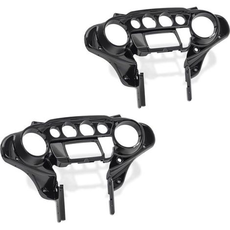 2x Innenverkleidung Batwing für Harley Touring 14-25 schwarz Set Rabatt