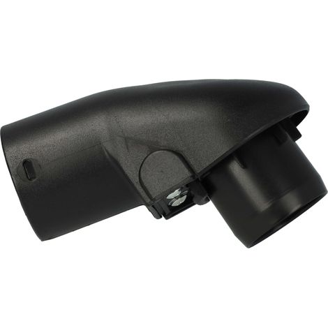 vhbw Schlauch-Adapter kompatibel mit Miele S272, S272I, S275i, S274I, S275, S274, S273 Staubsauger, Staubsaugerschlauch - Anschlussadapter Schwarz