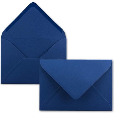Briefumschläge – 50er-Packung – 158 x 108 mm – Fensterlose Briefumschläge mit selbstklebender Rückseite – Geeignet für Grußkarten und Einladungen (1/5)