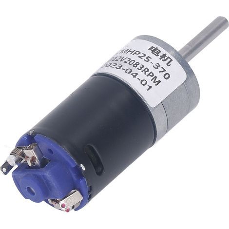 DC12V Untersetzungsmotor, bürstenloser Getriebemotor mit hohem Drehmoment für Automatisierungssteuerung, 2083 U/min (1/5)