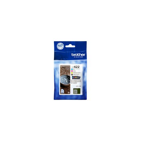 Tinta Original Brother Multipack LC422 (Bk/c/m/y)