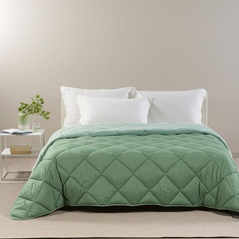 Couette Douce Duvet Chaude et Respirant pour Ete et Hiver, Lavable en Machine, Disponible 170x265 cm, Couette 220x265, 260x265, Couverture Lit 1 Personne et 2 Personnes (1/5)