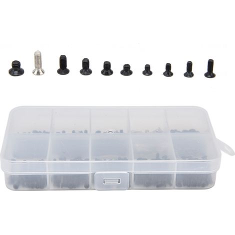 500-teiliges Laptop-Schrauben-Set aus Edelstahl mit Kreuzschlitzschrauben für Wartungs- und Reparaturarbeiten (1/5)