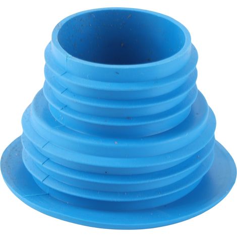 [Bouchon d'étanchéité] Plomberie PP - Bouchon de vidange pour machine à laver et sol de cuisine (Diamètre 3.8cm/4.8cm, Bleu, Lot de 1) (1/5)