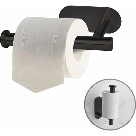 Selbstklebender Toilettenpapierhalter – Toilettenpapierspender ohne Bohren, Wandmontage aus Edelstahl fürs Badezimmer