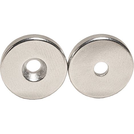 BOTTONE MAGNETICO C/FORO SVAS D 20X3 MM POR 8 KG- DIESSE- 28,0 pz