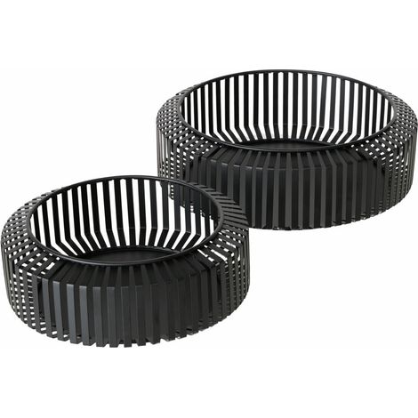 Schalen aus Metall VIKI, Ø 24-30 cm, 2er-Set (1/5)